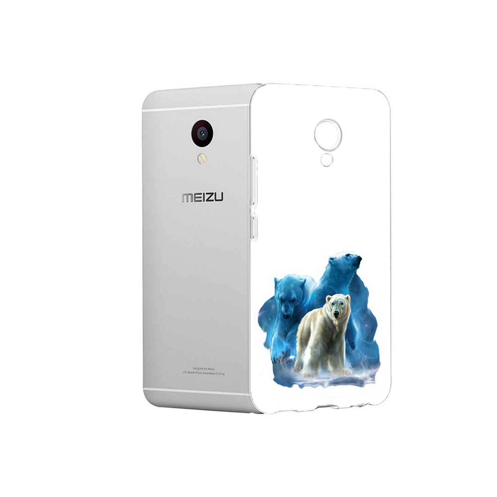 

Чехол MyPads Tocco для Meizu M3 полярный медведь (PT46043.81.549), Прозрачный, Tocco
