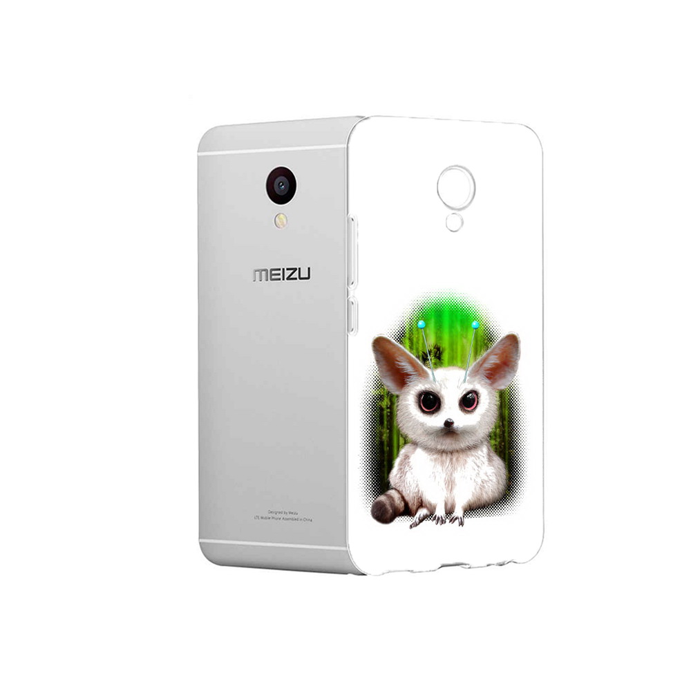 

Чехол MyPads Tocco для Meizu M3 пушистое животное (PT46043.81.560), Прозрачный, Tocco