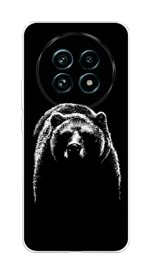 

Чехол на Realme 13 Pro+/13 Pro "Медведь в ночи", Белый;черный, 2518150-1