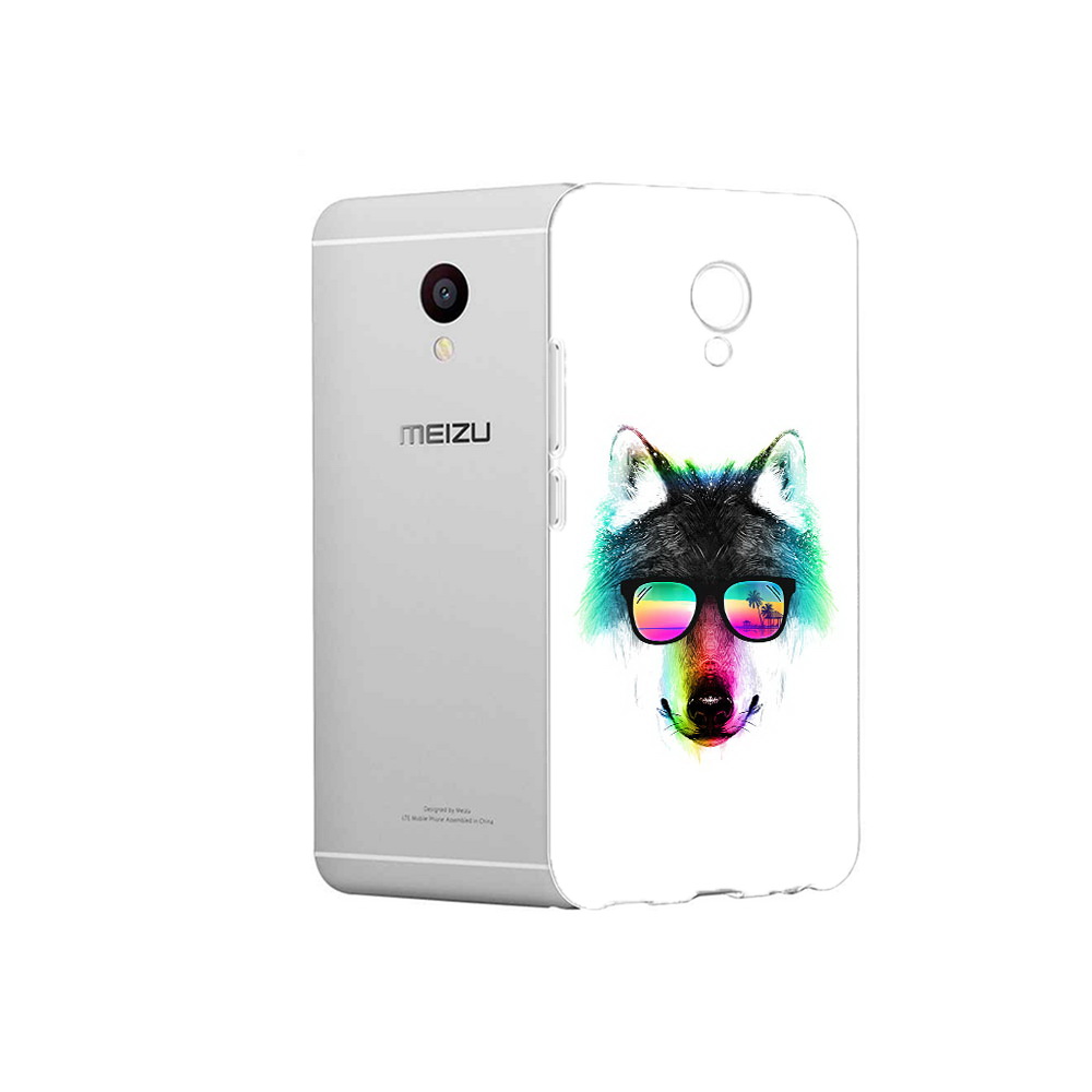

Чехол MyPads Tocco для Meizu M3 радужный волк (PT46043.81.567), Прозрачный, Tocco