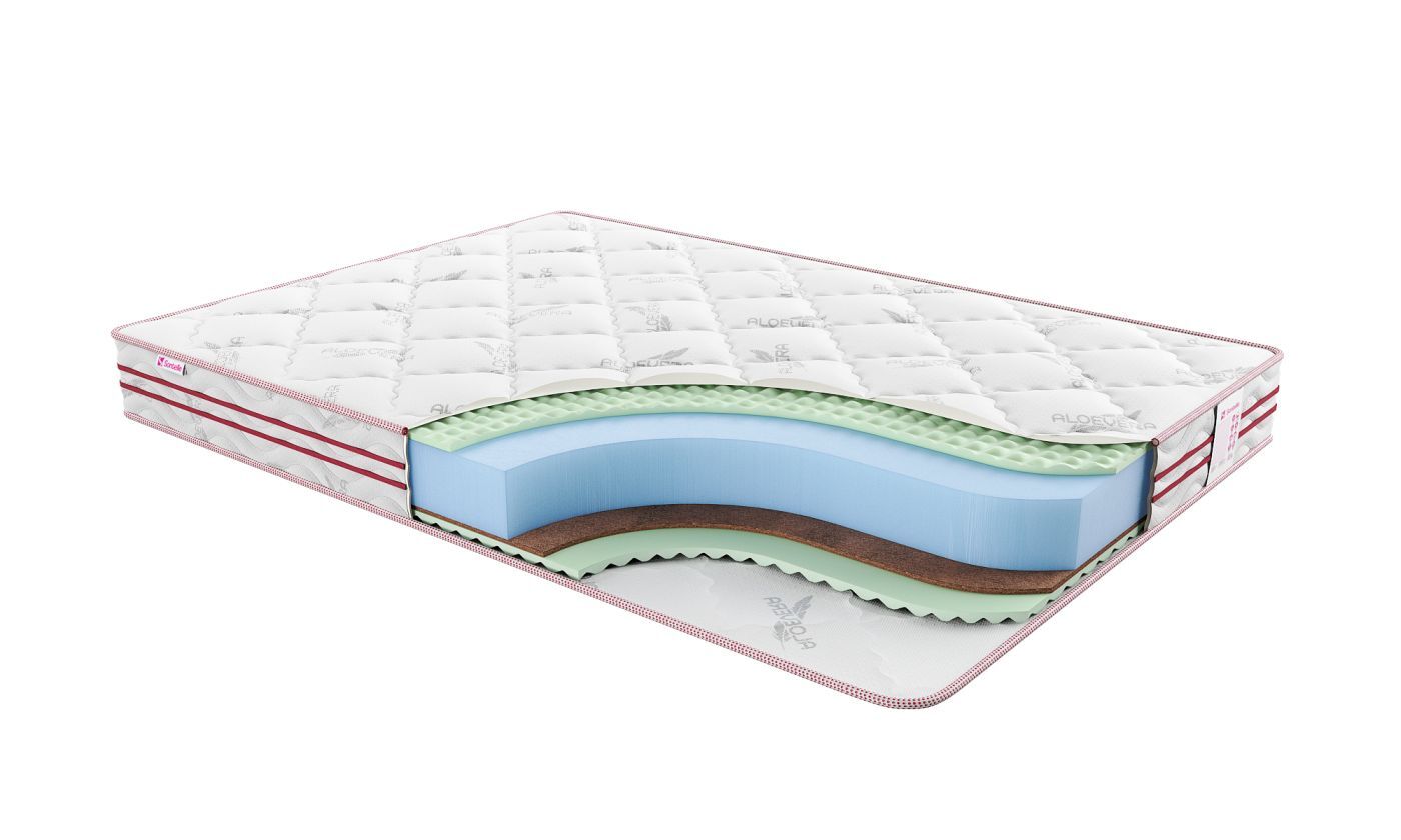 

Матрас Sontelle Sante Roll 23 R+ 120x190, Белый, Sante Roll 23 R+