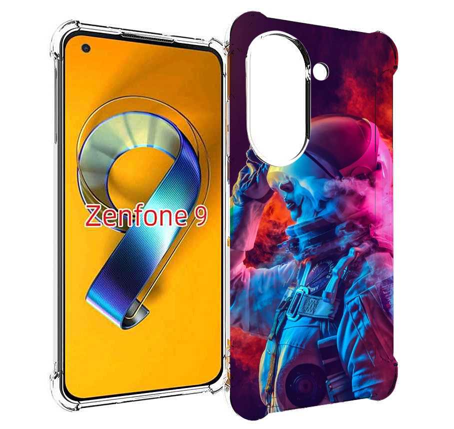 

Чехол MyPads астронавт в дыму для Asus Zenfone 9 (AI2202), Прозрачный, Tocco