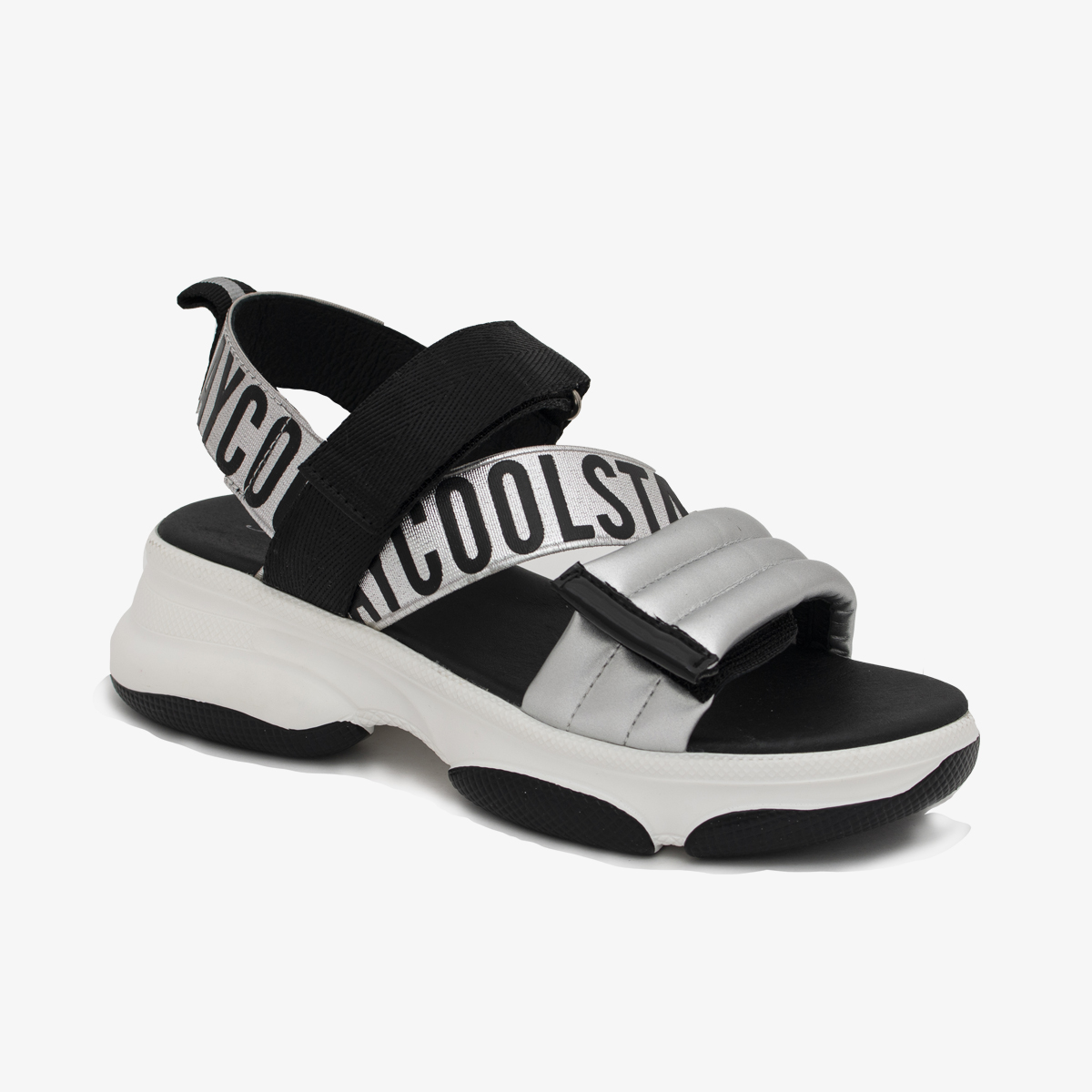 

Сандалии для девочек Kapika 34508п цв. серебристый р. 35, 34508п