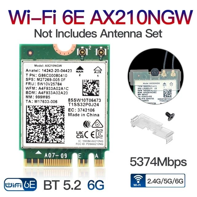 

Приемник Wi-Fi NoBrand 802.11ax