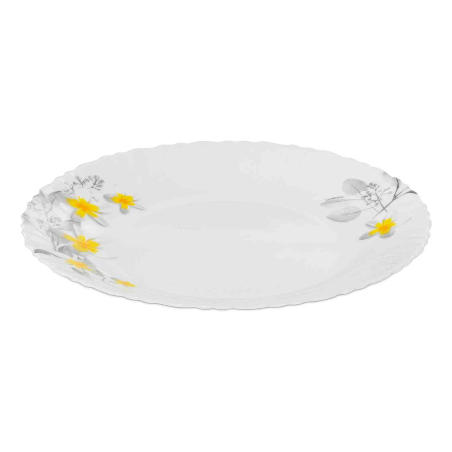 

Тарелка обеденная Luminarc Ikatium Yellow 25 см, Белый