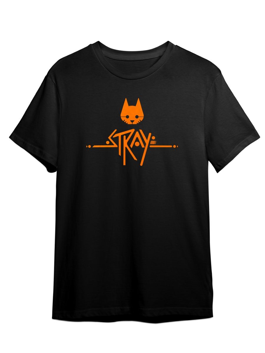 

Футболка унисекс СувенирShop Stray/Стрей 3NO черная 3XL (56-58), Черный, "Stray/Стрей" 3NO