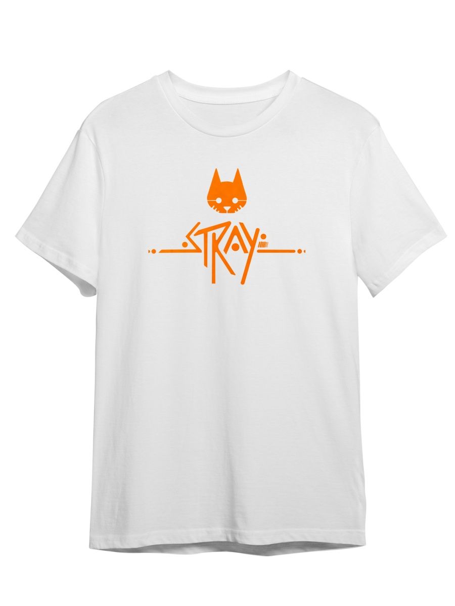 

Футболка унисекс СувенирShop Stray/Стрей 3NO белая 5XL (64-66), "Stray/Стрей" 3NO
