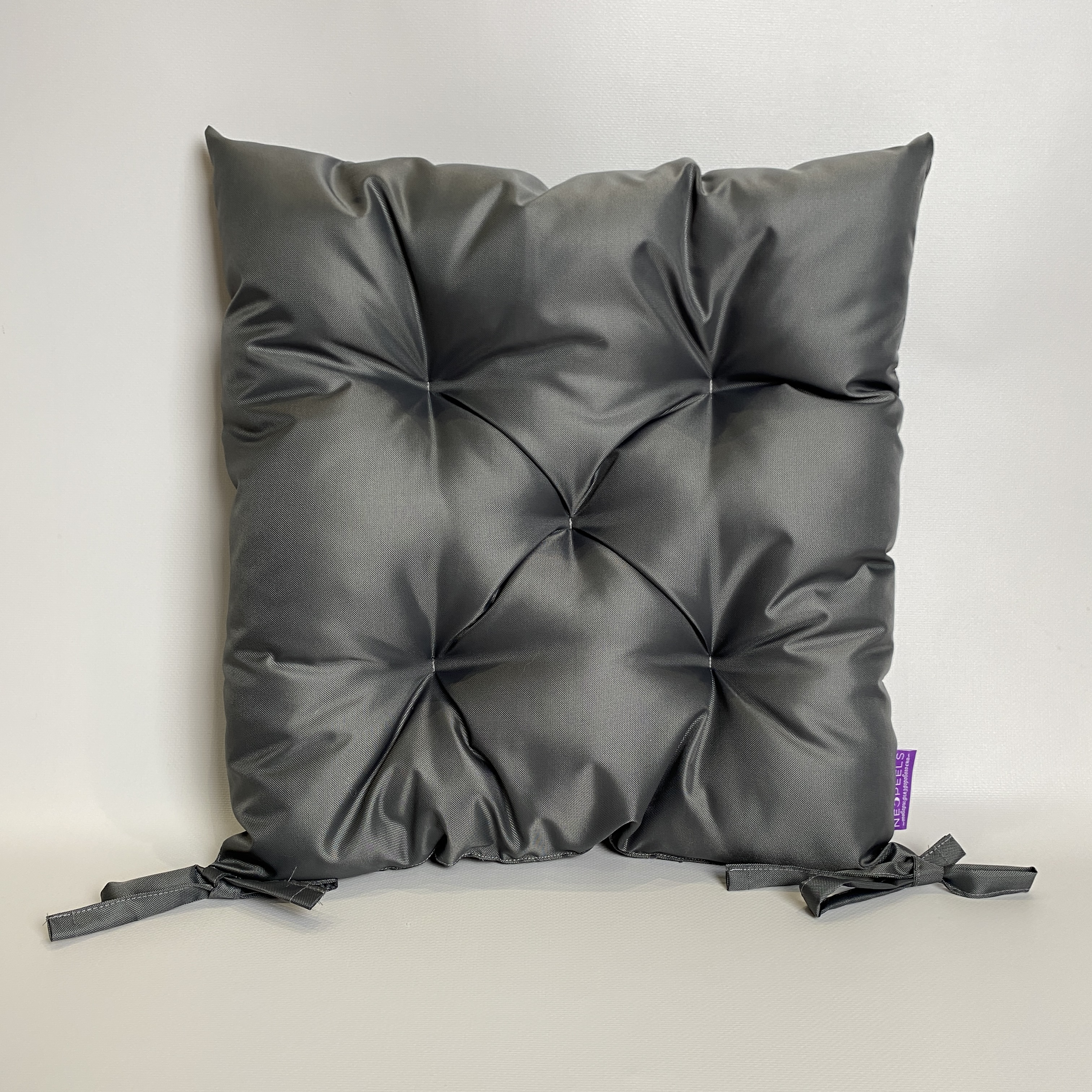 Подушка на стул Neopeels 45х45 см серая