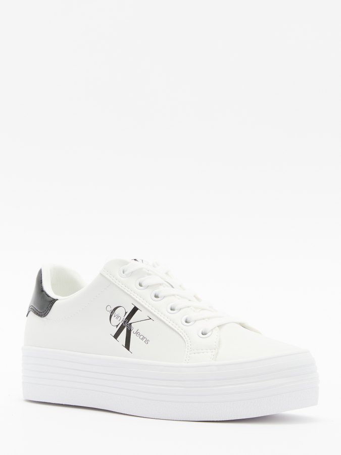 

Кеды женские Calvin Klein YW0YW01393 белые 36 EU, Белый, YW0YW01393