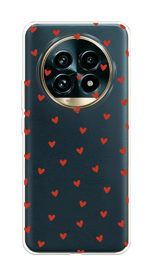 

Чехол на Realme 13 Pro+/13 Pro "Red hearts", Красный;прозрачный, 2518150-1