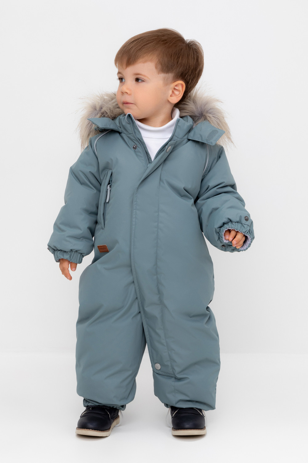

Комбинезон детский CROCKID 1B OVL DN 001 серо-зеленый, 68, 1B OVL DN 001