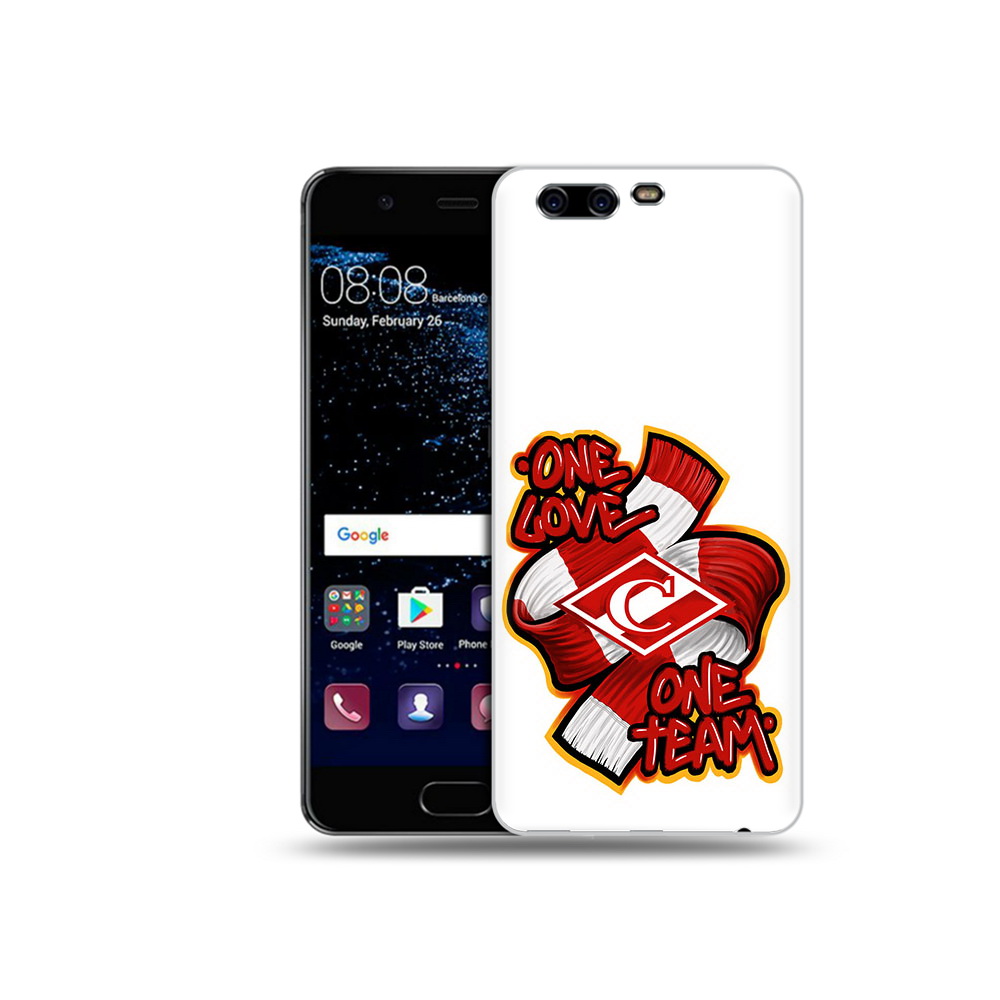 

Чехол MyPads Tocco для Huawei P10 ФК спарак 1 любовь (PT60870.50.184), Прозрачный, Tocco
