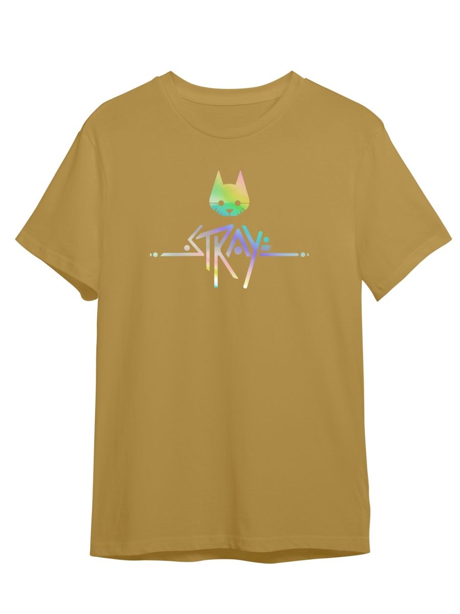 

Футболка унисекс СувенирShop Stray/Стрей 3RA3 желтая M (46-48), "Stray/Стрей" 3RA3