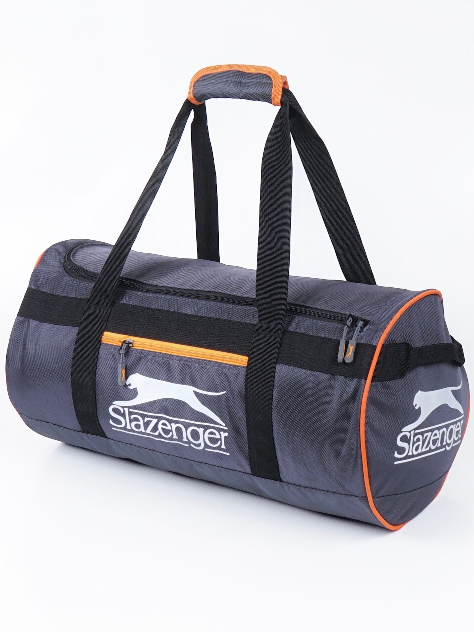 Дорожная сумка унисекс Slazenger SLZ-2 серая 52х26х26 см 1964₽