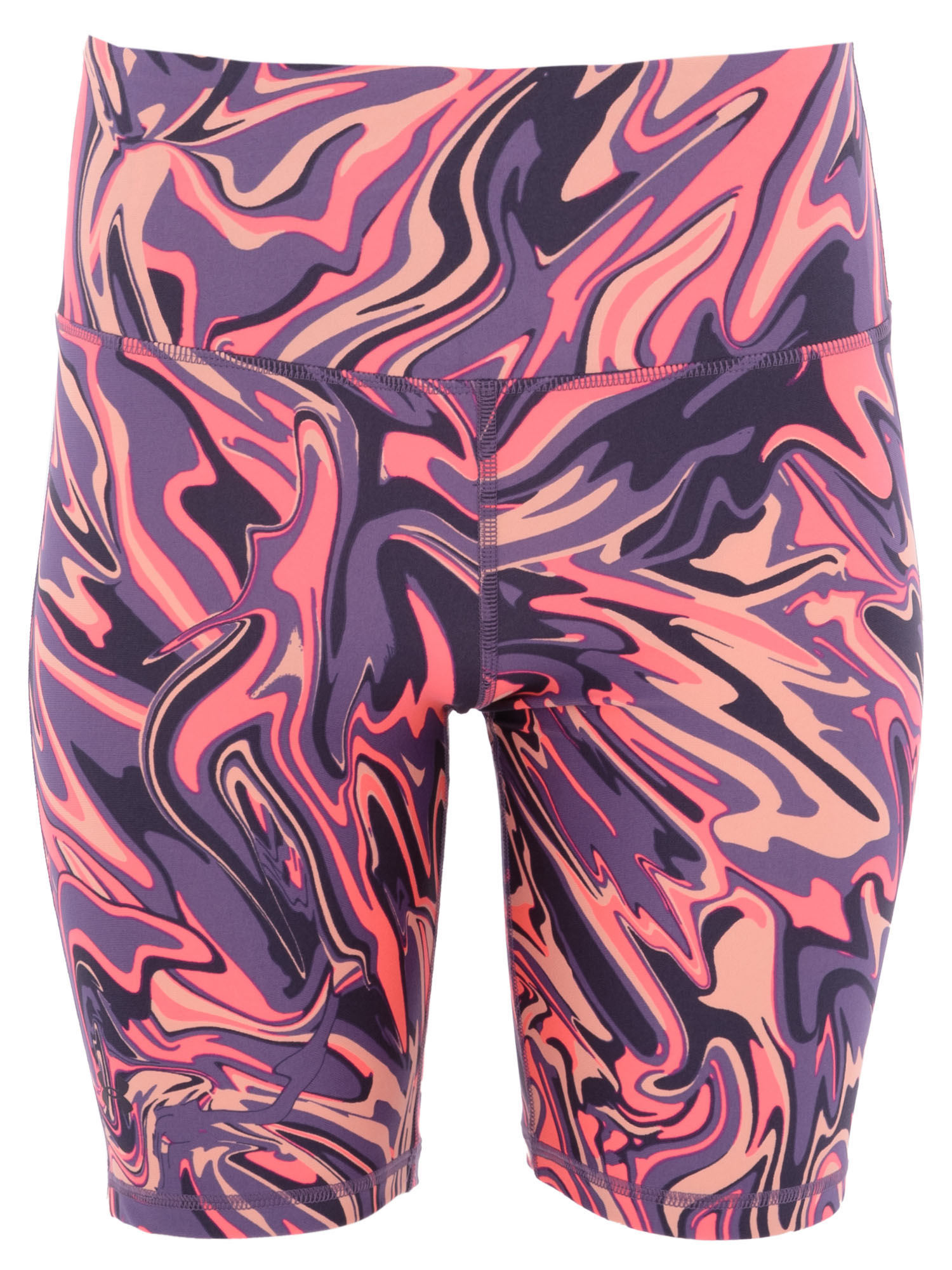 Велосипедки женские Under Armour Armour Aop Bike Short розовый; фиолетовый S INT