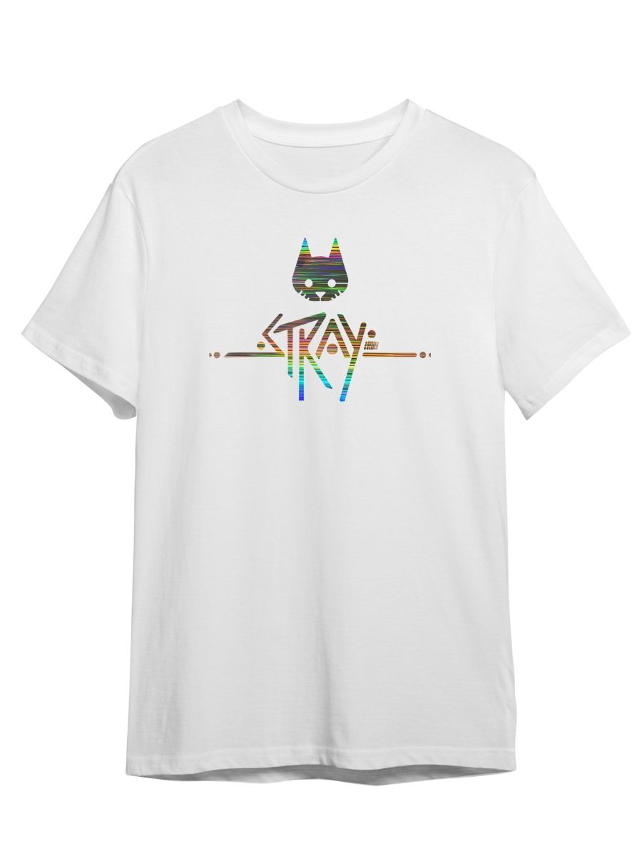 

Футболка унисекс СувенирShop Stray/Стрей 3RA4 белая XS (42-44), Белый, "Stray/Стрей" 3RA4