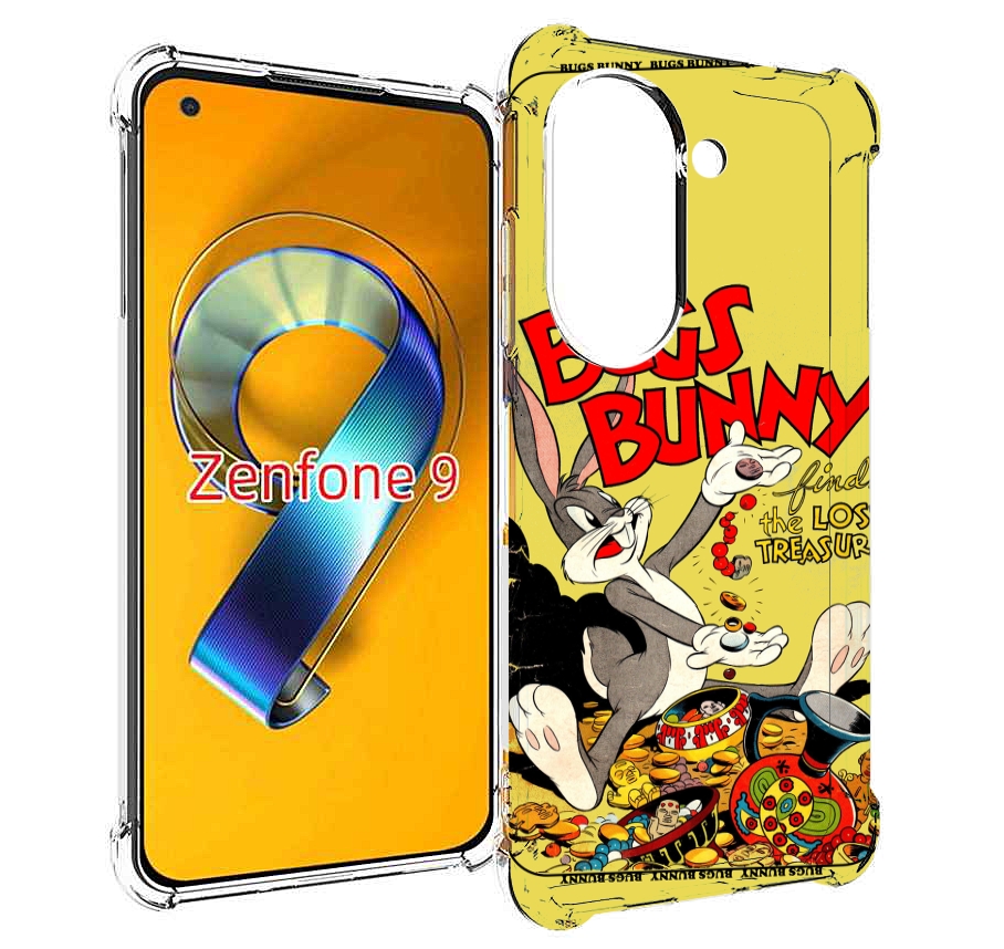 

Чехол MyPads бакс-банни-и-еда для Asus Zenfone 9 (AI2202), Прозрачный, Tocco