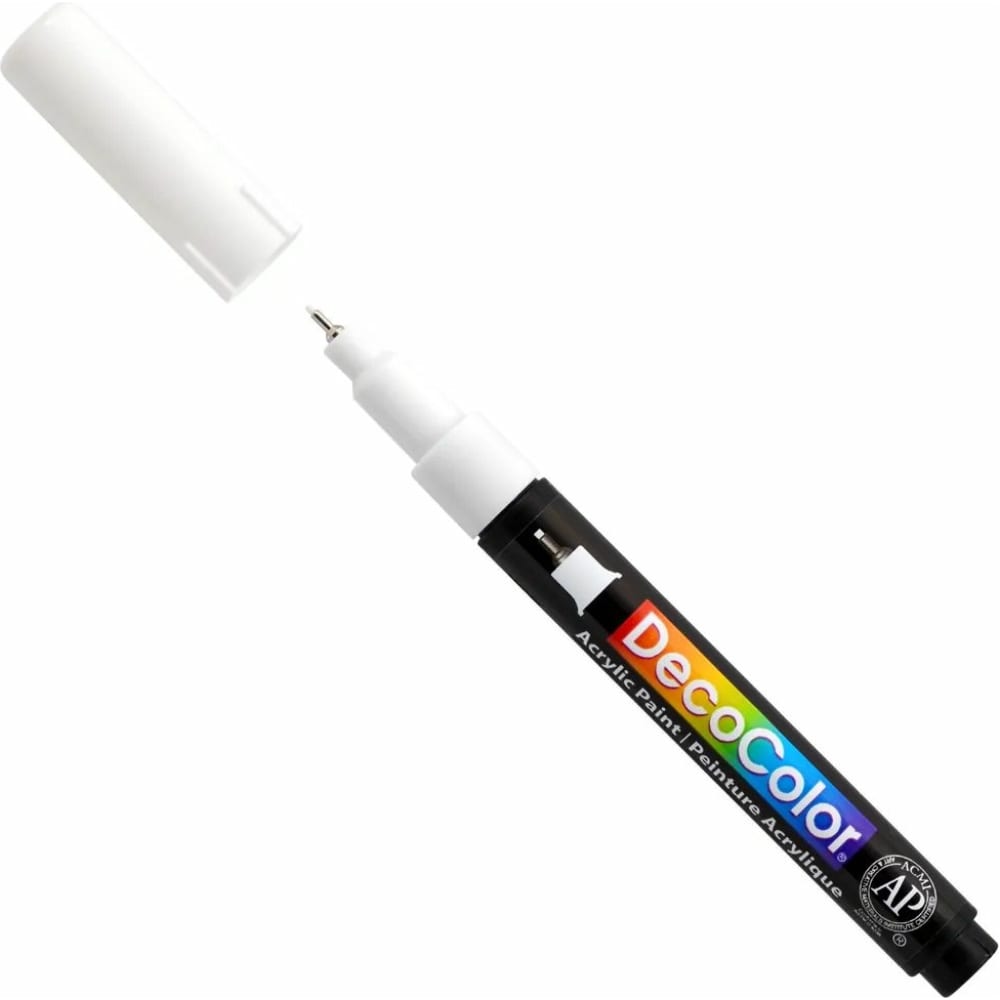 Акриловый маркер MARVY UCHIDA Acrylic Paint, ультратонкий наконечник 0,75 мм, перманертный