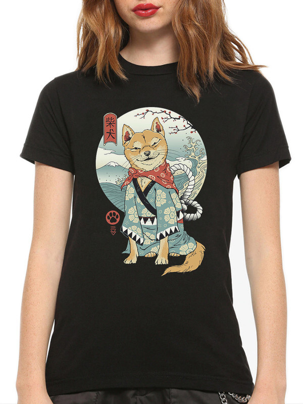 

Футболка женская Dream Shirts Шиба Ину черная L, Черный, Шиба Ину