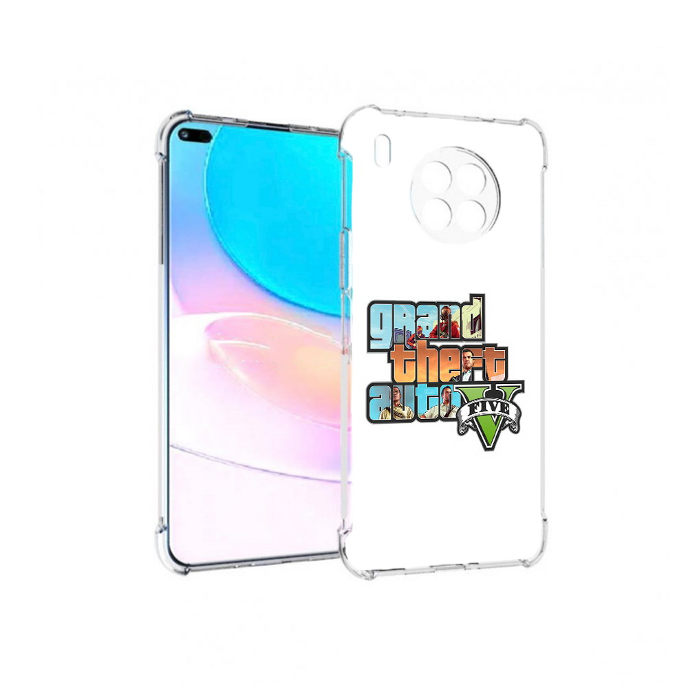 

Чехол задняя-панель-накладка-бампер MyPads ГТА для Huawei Nova 8i, Прозрачный, Tocco
