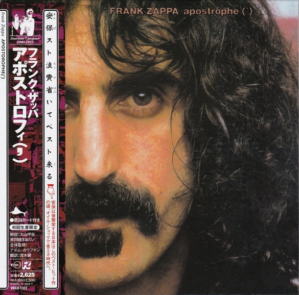 

Frank Zappa: Apostrophe (Mini Lp Sleeve) (1 CD)