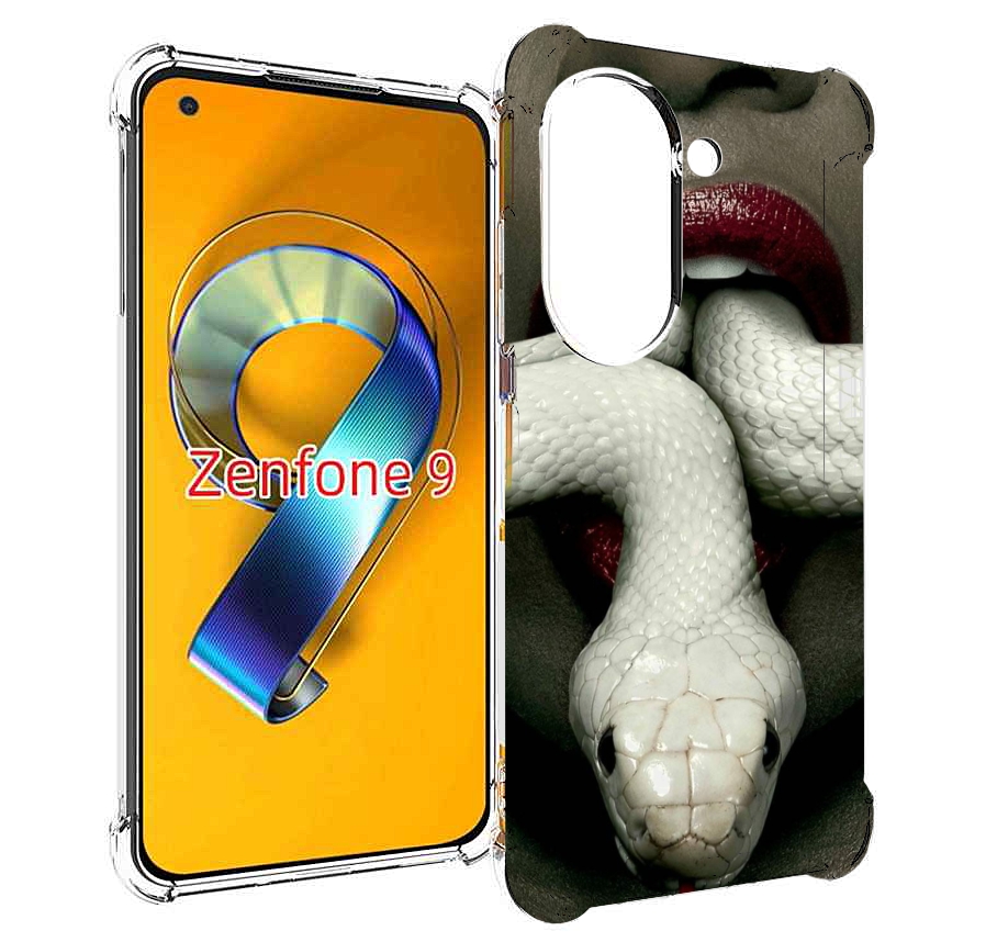 

Чехол MyPads белая-змея для Asus Zenfone 9 (AI2202), Прозрачный, Tocco