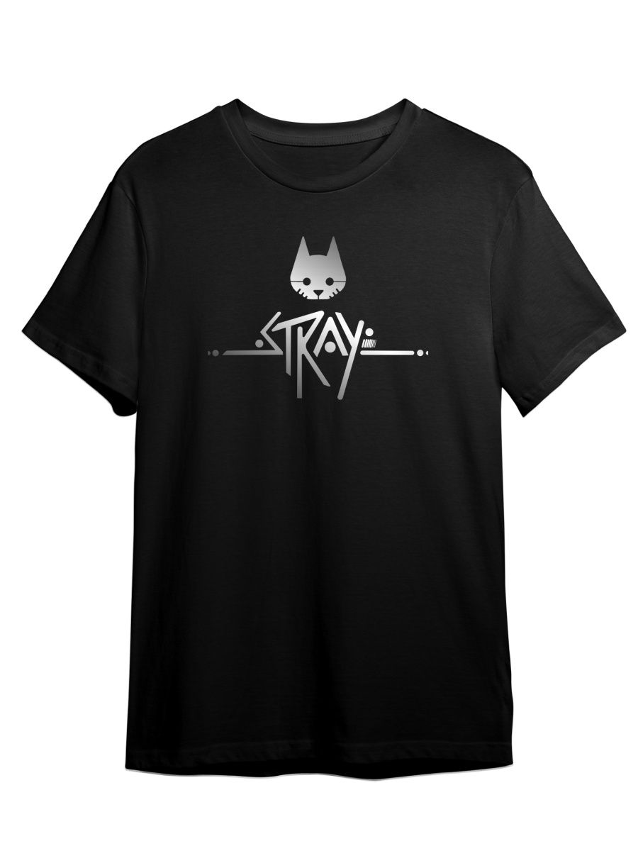 

Футболка унисекс СувенирShop Stray/Стрей 3ZS черная M (46-48), "Stray/Стрей" 3ZS