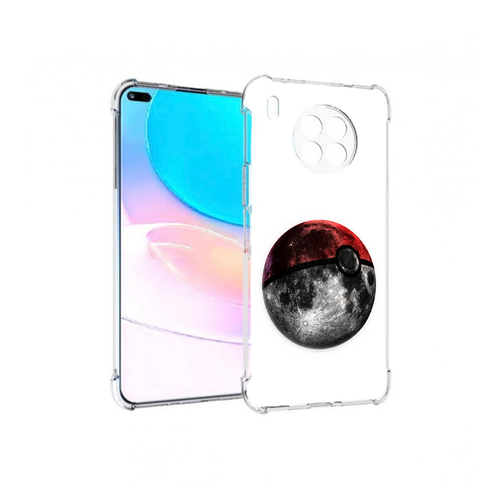 

Чехол задняя-панель-накладка-бампер MyPads планета покебол для Huawei Nova 8i, Прозрачный, Tocco