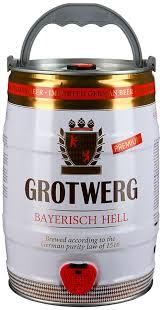 

Пиво Grotwerg Bayerisch Hell в бочонке, Светлое