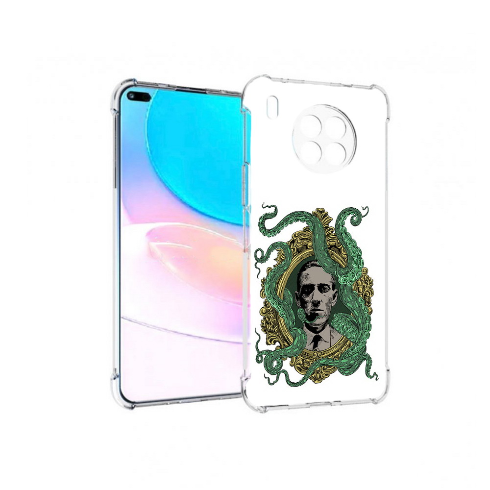 

Чехол задняя-панель-накладка-бампер MyPads портрет с кракеном для Huawei Nova 8i, Прозрачный, Tocco
