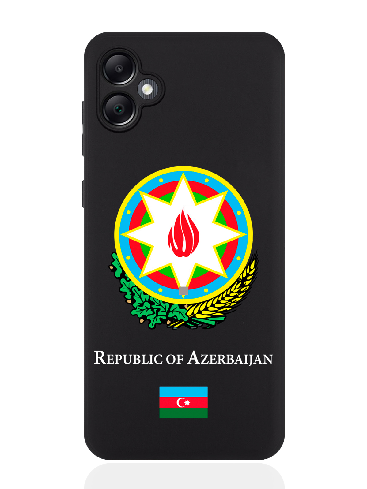 

Чехол SignumCase для Samsung A05 Герб Азербайджана, Коричневый;черный;белый, Samsung