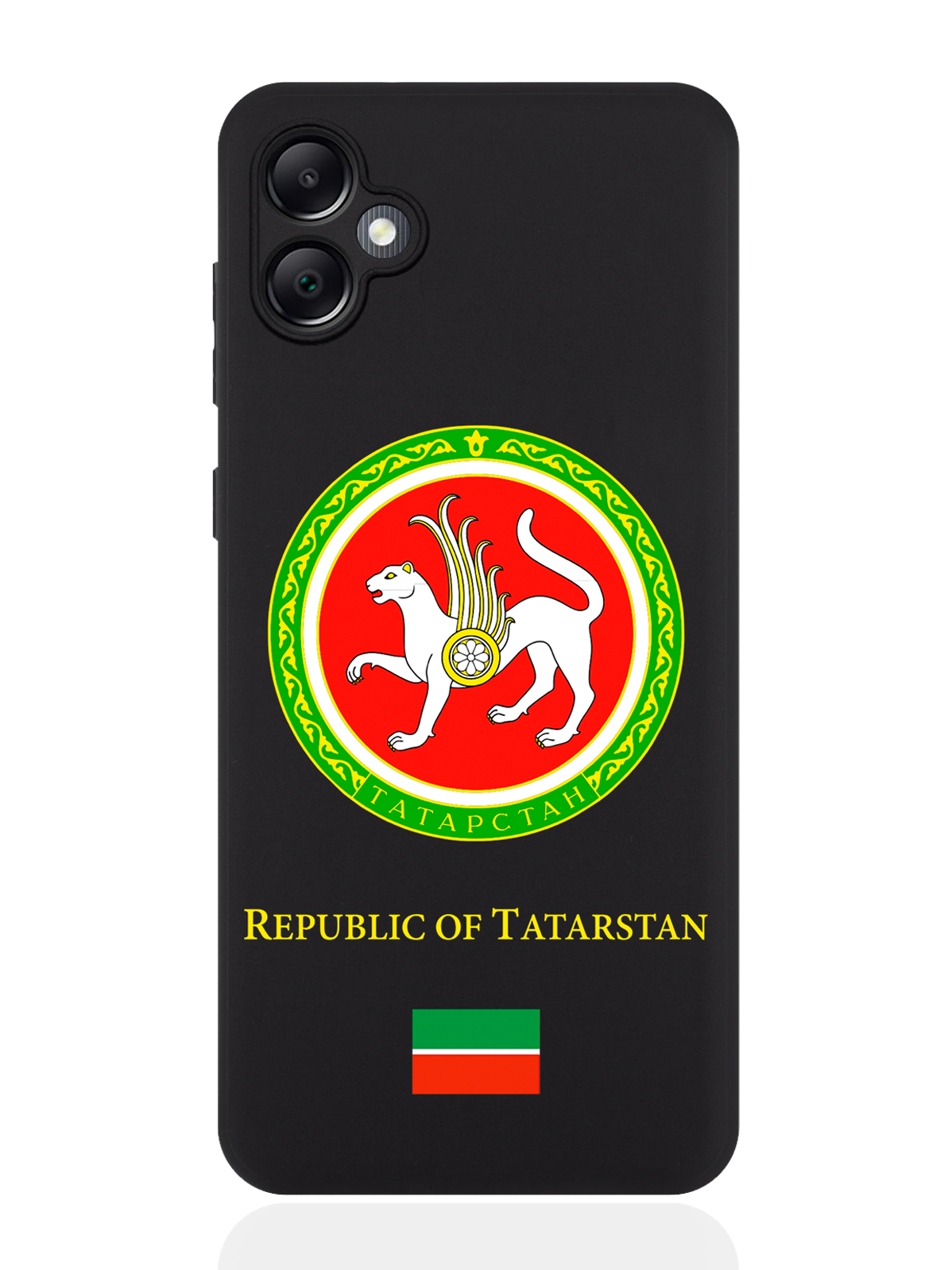 

Чехол SignumCase для Samsung A05 Герб Татарстана, Красный;желтый, Samsung