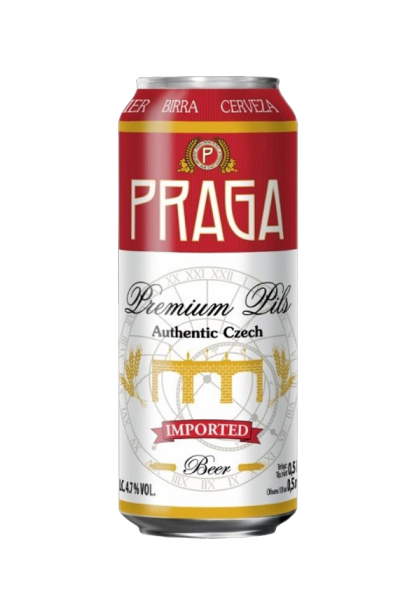 

Пиво Praga Premium Pils светлое 0,5 л ж/б