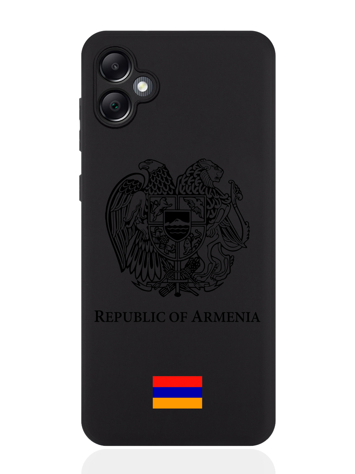 

Чехол SignumCase для Samsung A05 Черный лаковый Герб Армении, Samsung