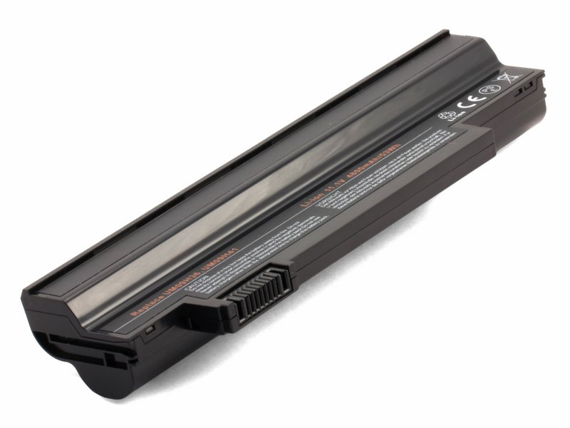 фото Аккумулятор для acer um09g31, um09h31, um09h41 (4400mah), черный sino power