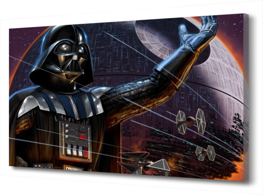 

Картина на холсте Звездные войны. Дарт Вейдер PRC-126 (45x30см). Натуральный холст