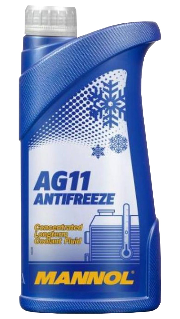 4111-1 Mannol Antifreeze Longterm Ag11 1 Л. Концентрат Антифриз Синий MANNOL арт.MN41111