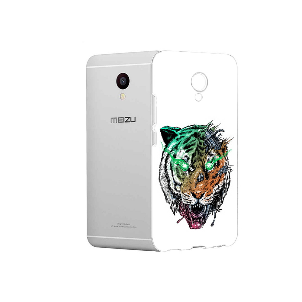 

Чехол MyPads Tocco для Meizu M3 робо-тигр (PT46043.81.584), Прозрачный, Tocco