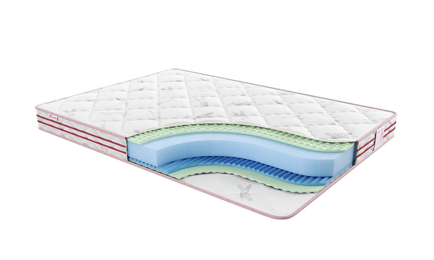 

Матрас Sontelle Sante Roll bliss 90x200, Белый, Sante Roll bliss