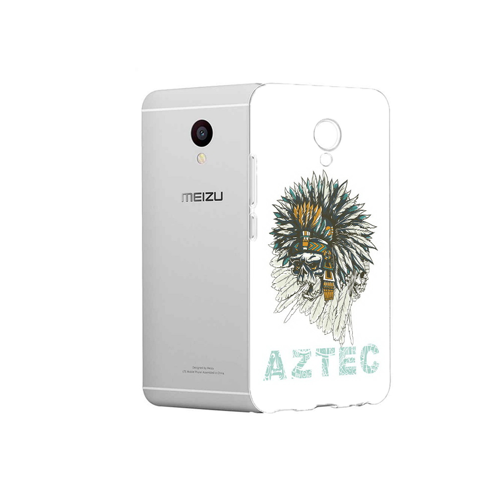 

Чехол MyPads Tocco для Meizu M3 скелет индеец (PT46043.81.602), Прозрачный, Tocco