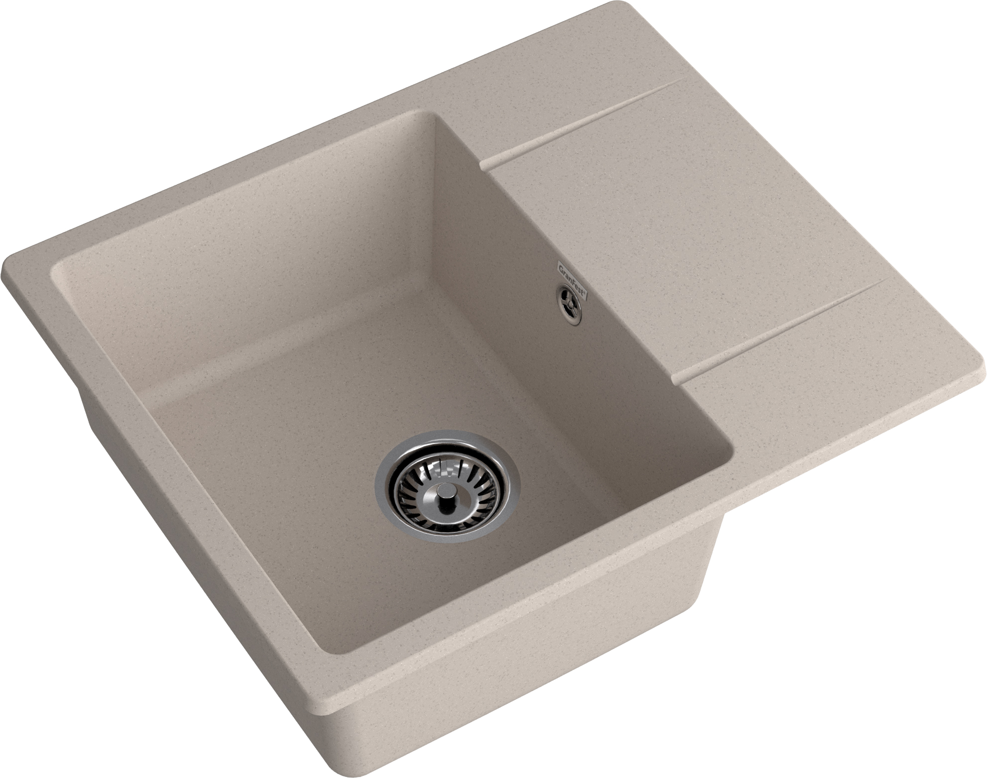 

Мойка GRANFEST URBAN 258L песочный, Бежевый, 258L песочный