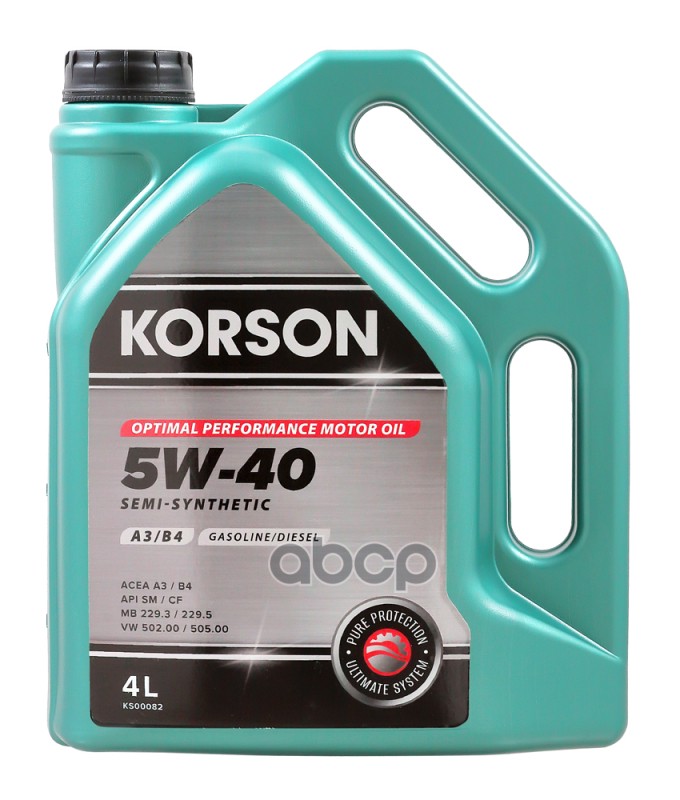 Semi - Synthetic 5W-40 A3/B4 4Л Korson ks00082