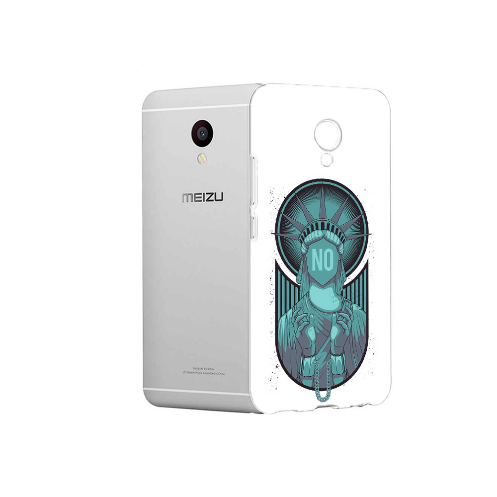 

Чехол MyPads Tocco для Meizu M3 статуя свободы зеленый (PT46043.81.623), Прозрачный, Tocco
