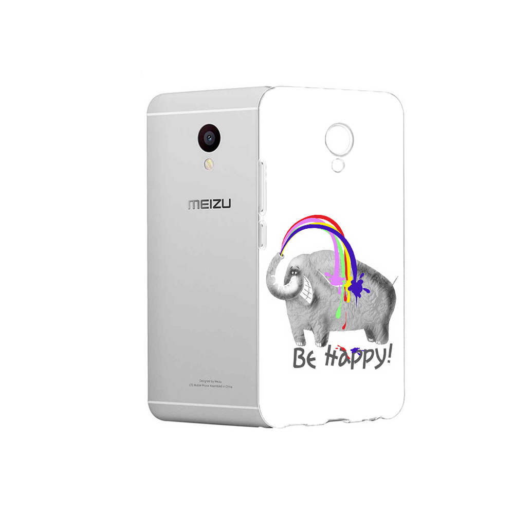 

Чехол MyPads Tocco для Meizu M3 счастливый слон (PT46043.81.632), Прозрачный, Tocco