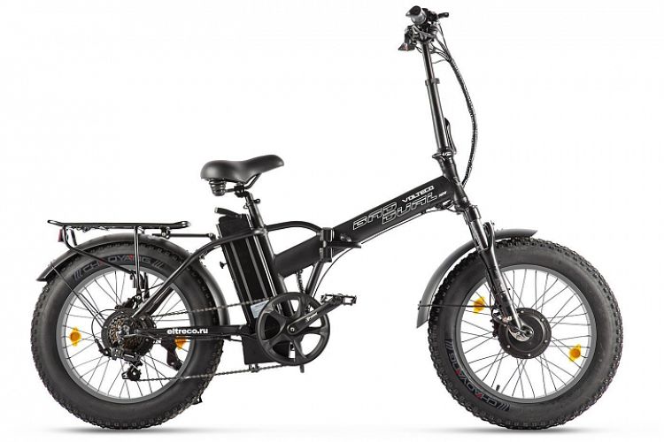 Электровелосипед Volteco Bad Dual New 2024, Black