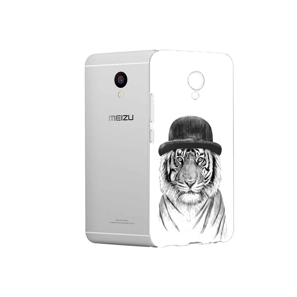 

Чехол MyPads Tocco для Meizu M3 тигр британец (PT46043.81.641), Прозрачный, Tocco