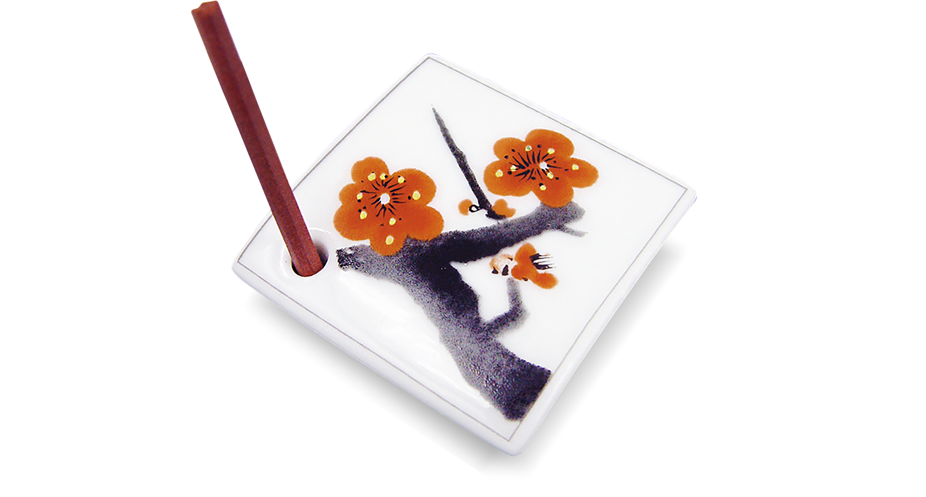 фото Подставка под аромапалочки shoyeido, цветущая слива,734502 shoyeido japan