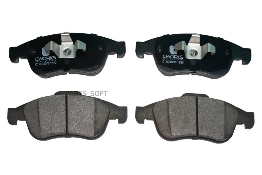 

Тормозные колодки CWORKS передние Low Metallic C11CR1078