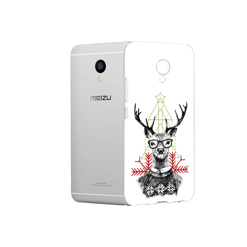 

Чехол MyPads Tocco для Meizu M3 умный олень (PT46043.81.652), Прозрачный, Tocco