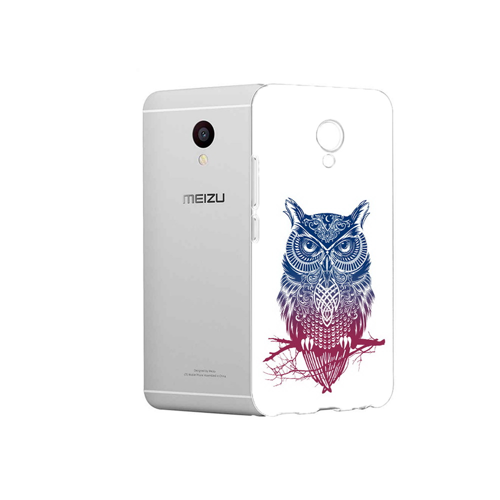 

Чехол MyPads Tocco для Meizu M3 хиппи сова (PT46043.81.664), Прозрачный, Tocco